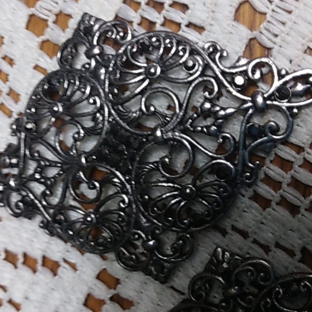 - (Any 2 for $12) Silver-tone pierced earrings - Picture 2 of 5